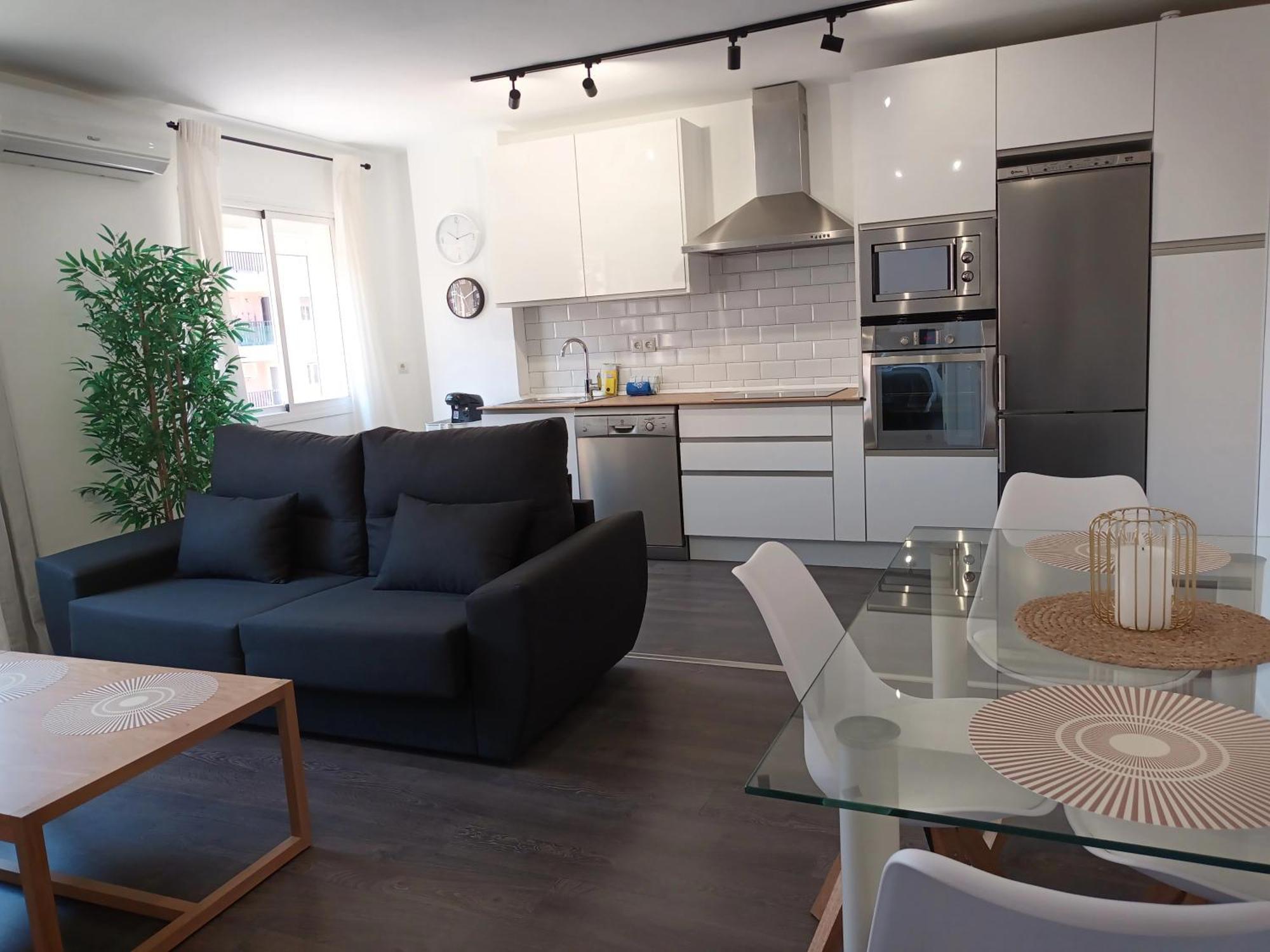 Apartamento Vacacional Cuarteles Малага Экстерьер фото